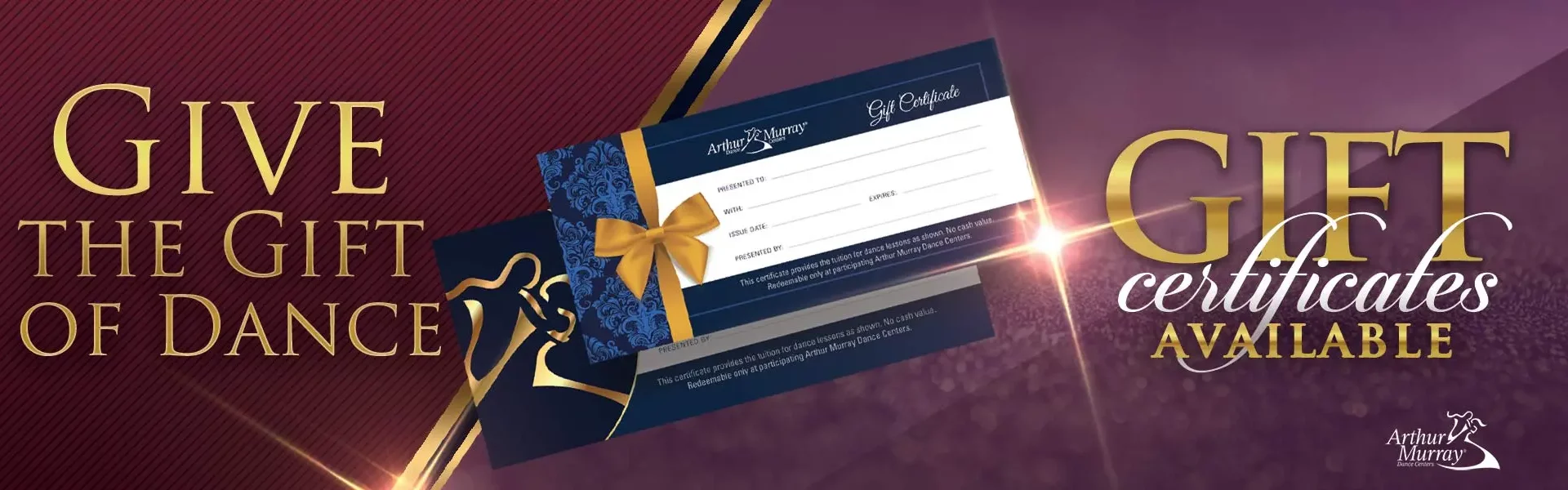 Arthur Murray Baltimore Gift Certificates